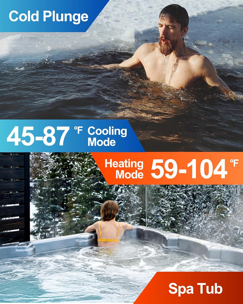 Electric Pool Heat Pump for 7000 Gallons in and Above Ground Swimming Pool, 27000 BTU Pool Heater, WiFi Remote Control & Schedule, Titanium Heat Exchanger, 120V, Energy Efficient