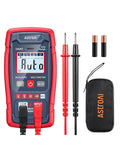 AstroAI Multimeter Tester 4000 Counts, Smart Measuring Mode, Auto-Ranging Digital Volt Meter, Fast Accurately Measures AC/DC Voltage, Resistance, Continuity, Supports a Non-Contact Voltage Function