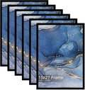 15x21 Picture Frame Set of 6, Black Frame for 15 x 21 Inch Picture Poster Photo, Light Weight and High Transparent 15 by 21 Frame for Wall - 6 Pack/Black/15 x21