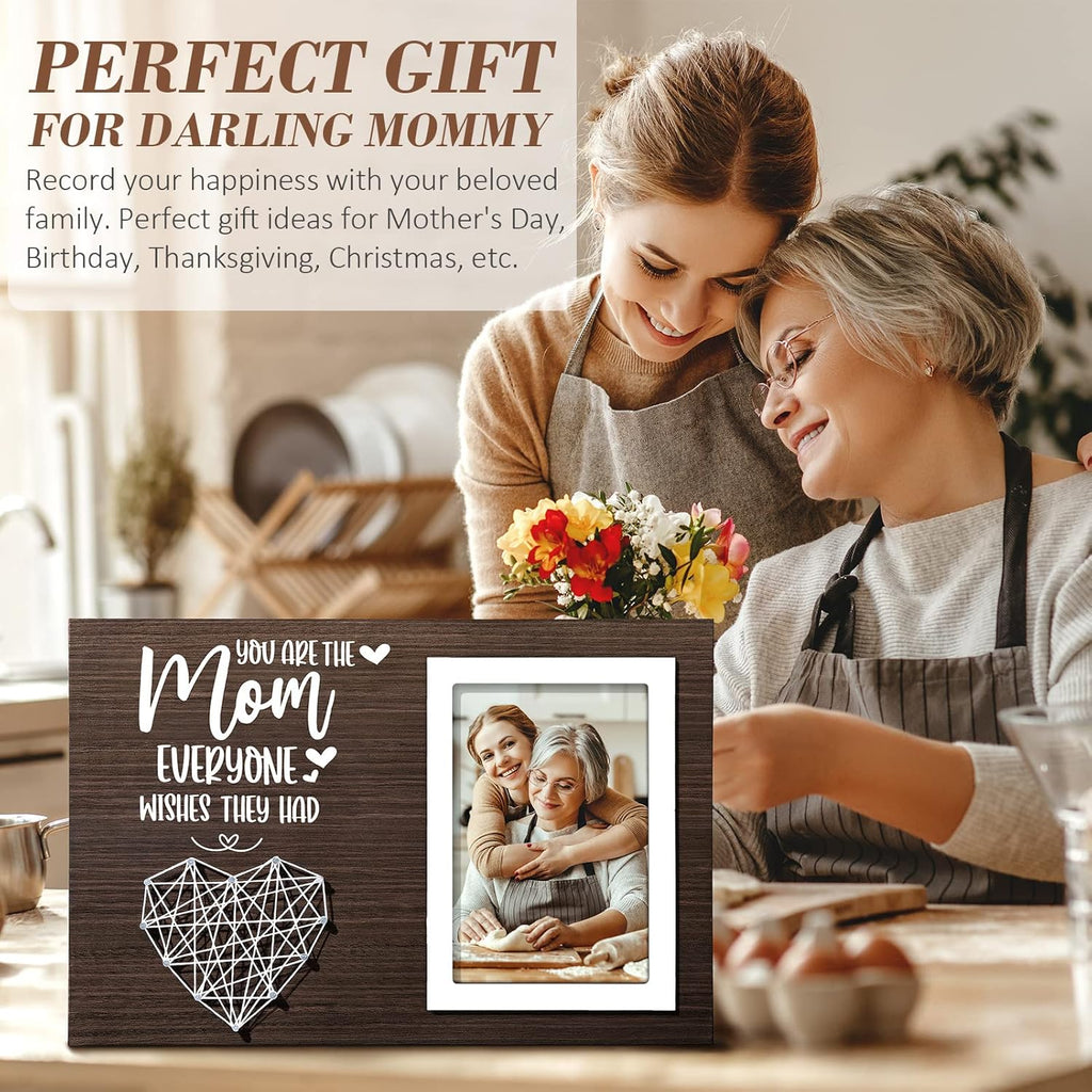Best Mom Gifts Christmas Gifts for Mom from Daughter Son Kids, Mom Picture Frame Mother-in Law-Gifts New Mom Gifts for Women, Birthday Gifts for Mom Who Has Everything Mom Thanksgiving Gifts-4x6 Photo