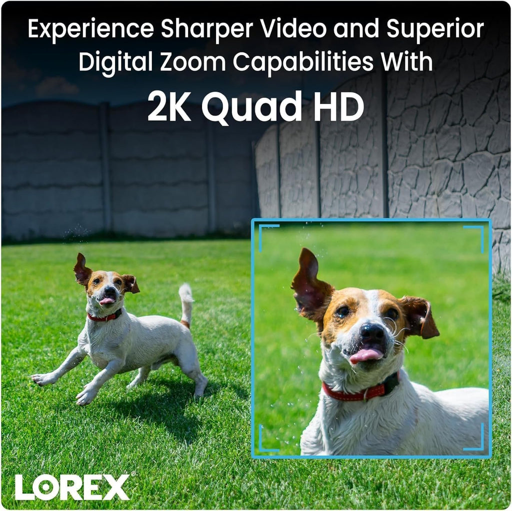 Lorex 2K Wi-Fi Smart Lightbulb Camera | E26/E27 Socket | Pan-Tilt View, Color Night Vision, Person & Vehicle Detection | 2-Way Talk | Alexa/Google | Cloud & Local Storage Option