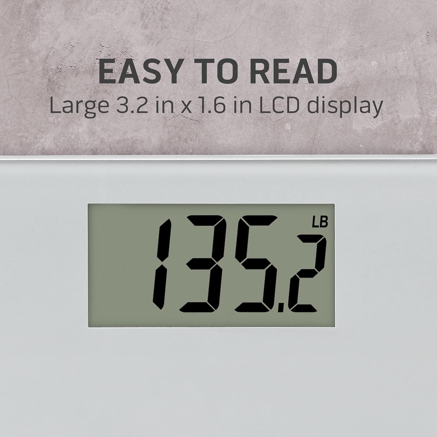 Health o meter Compact Digital Glass Bathroom Scale – 450 lb Capacity, 4 Load Cells, 3.2" LCD Display, Tempered Glass Platform, Auto Shut-Off, Low Battery Indicator, Non-Skid Feet, 5-Year Warranty