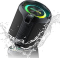 OHAYO 40W Wireless Portable Bluetooth Speaker with Lights, IPX7 Waterproof, Loud Sound, RGB Lights,TWS Pairing, AUX&TF-Card in, for Home/Party/Travel/Outdoor/Beach