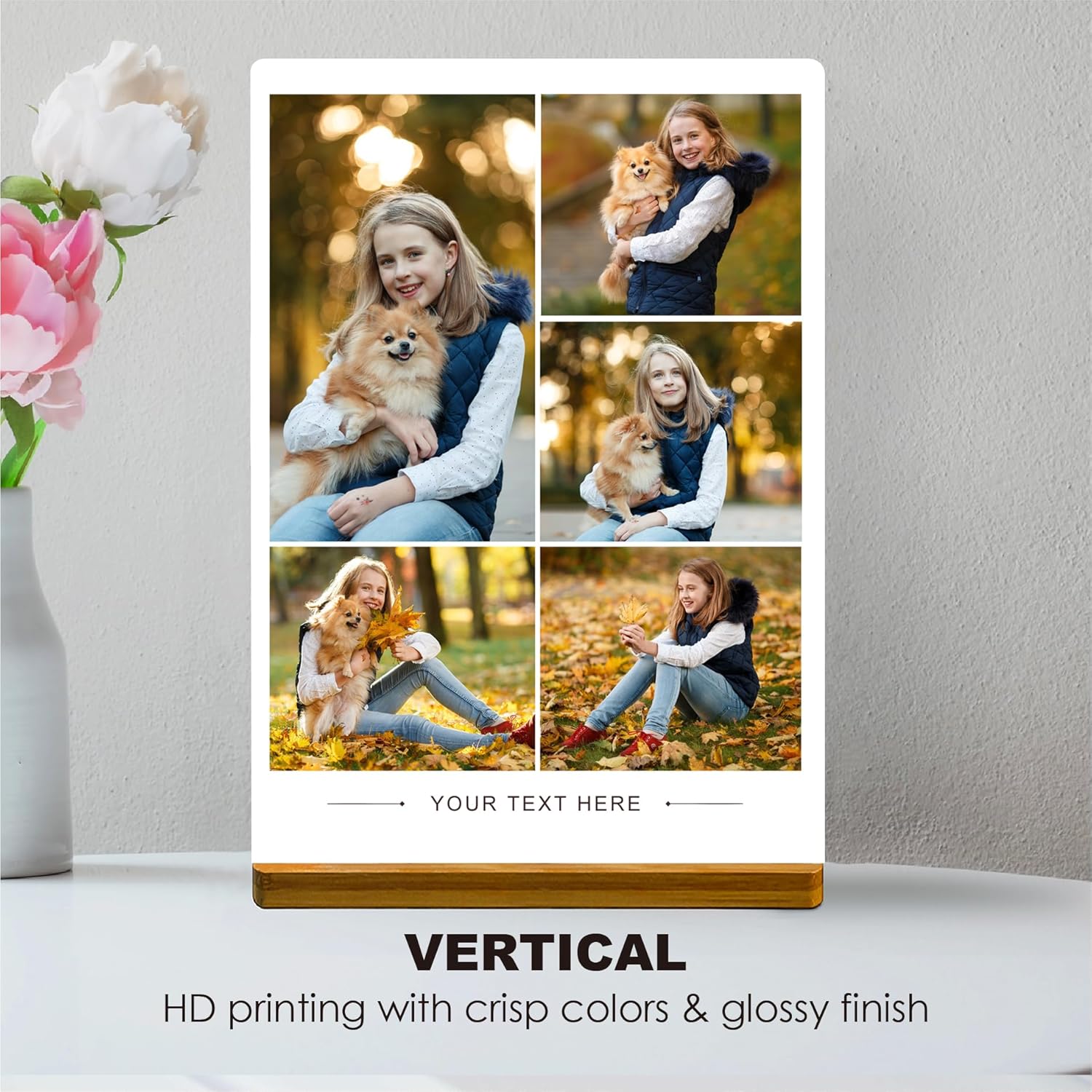 Custom Style Custom Metal Photo Prints,Customize Your own Picture Frame,Personalized Metal Picture Gift for Family and Lovers