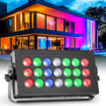 Stage Wash Light 21x15W LED RGBW Dj Lights for Parties, DMX Control Sound-Activated Stage Lighting Bar for Wedding Disco Party (1, 21 Lights)