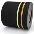 S&X Heavy Duty Anti Slip Tape 6 Inch x 60 Ft, High Traction Non Skid Grip Tape with Reflective & Glow-in-The-Dark Strips, Outdoor Stair Treads Non-Slip for Steps Ramps Boats Decks Long-Lasting