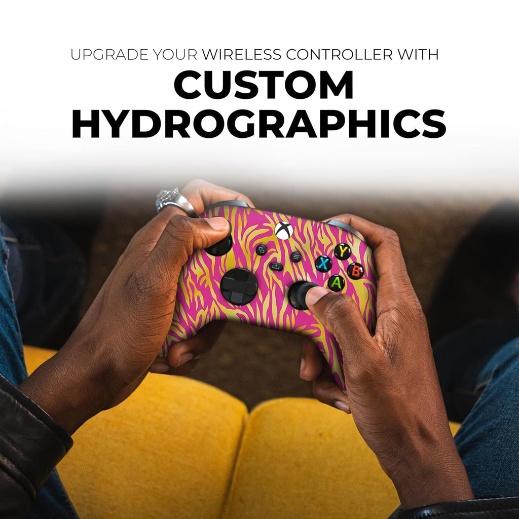 DreamController Nobility Tiggger Custom X-box Controller Wireless compatible with X-box One/Series X/S Proudly Customized in USA I Permanent HYDRODIP Print(NOT JUST A SKIN)(MODDED)