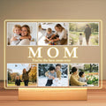 Custom Picture Frames - Customizable Decorative Sign with Photo & Song Option - Ideal Gift for Couples, Mothers Day, Boyfriend & Girlfriend (Love Mom)