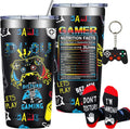 Gamer Gifts - Gifts for Gamers Men - Gaming Gift for Men, Teenage, Teen Boys, Boyfriend - Christmas Birthday Gift Set for Gamer - 20oz Gaming Tumbler