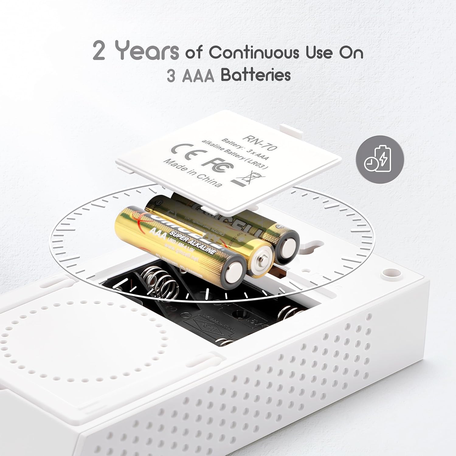 INKBIRD Radon Detector for Home | Radon Tester with Short & Long Term Monitoring | 3 AAA Battery Operated | USA Version Pci/L