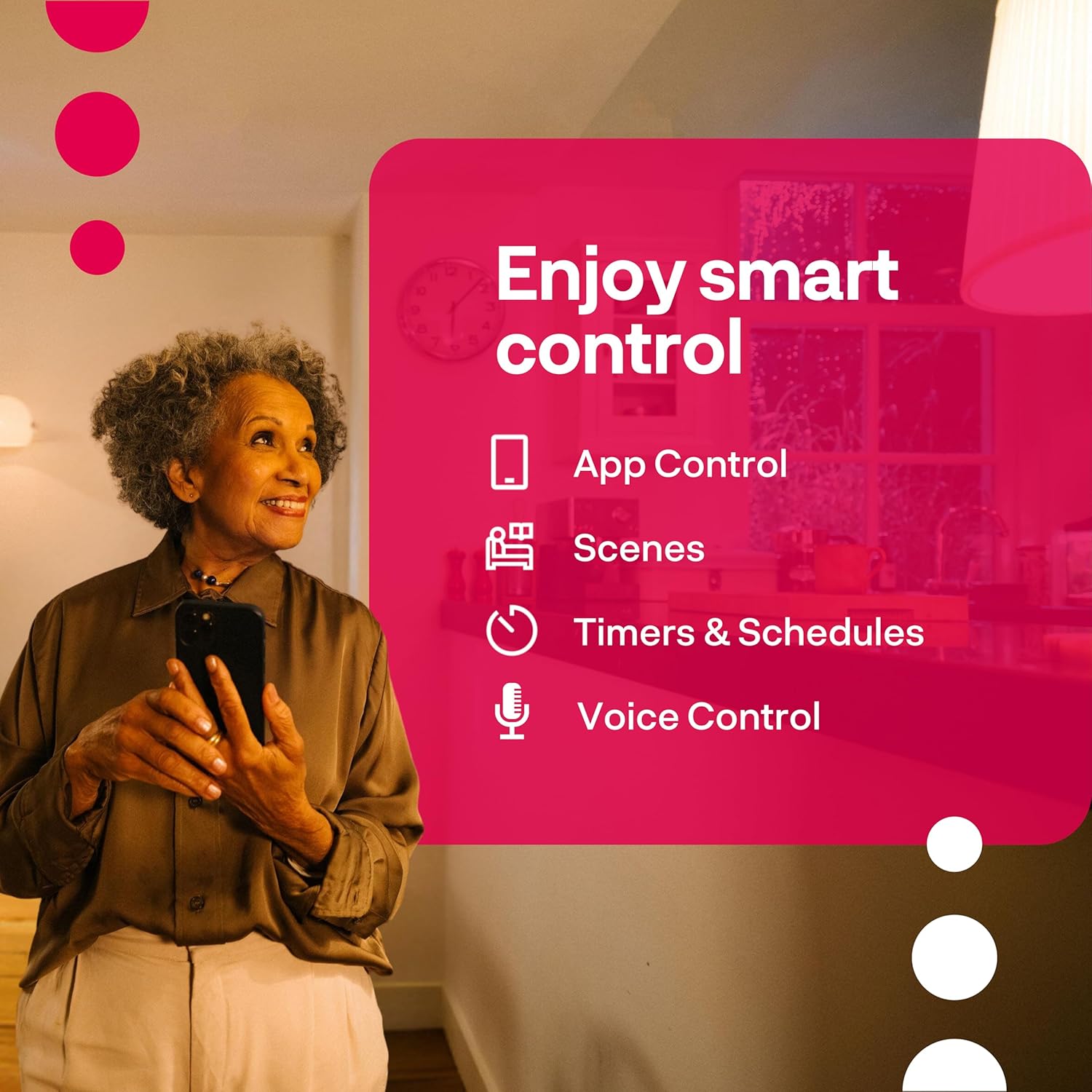 innr Smart Light Bulbs, A19 Zigbee, Works with Philips Hue* and Alexa (Bridge Required), Soft White Light Bulb, Dimmable, E26 LED Bulb 75 Watt, Warm White, 1060lm 2-Pack
