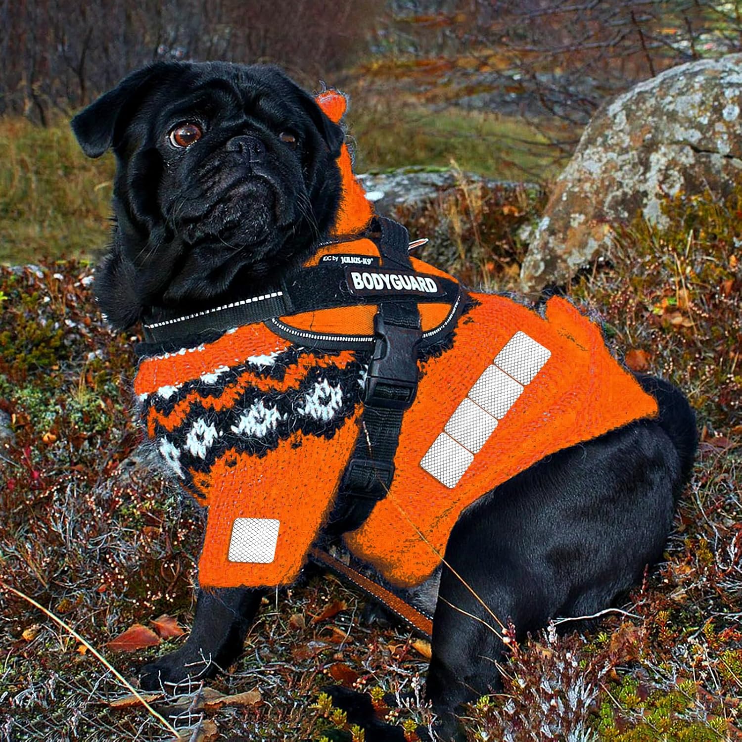 Non Fading White Reflective Stickers 1 inch X 2 inch, Outdoor Waterproof High Visibility Warning Safety Adhesive Reflector Tape (100 Pcs)