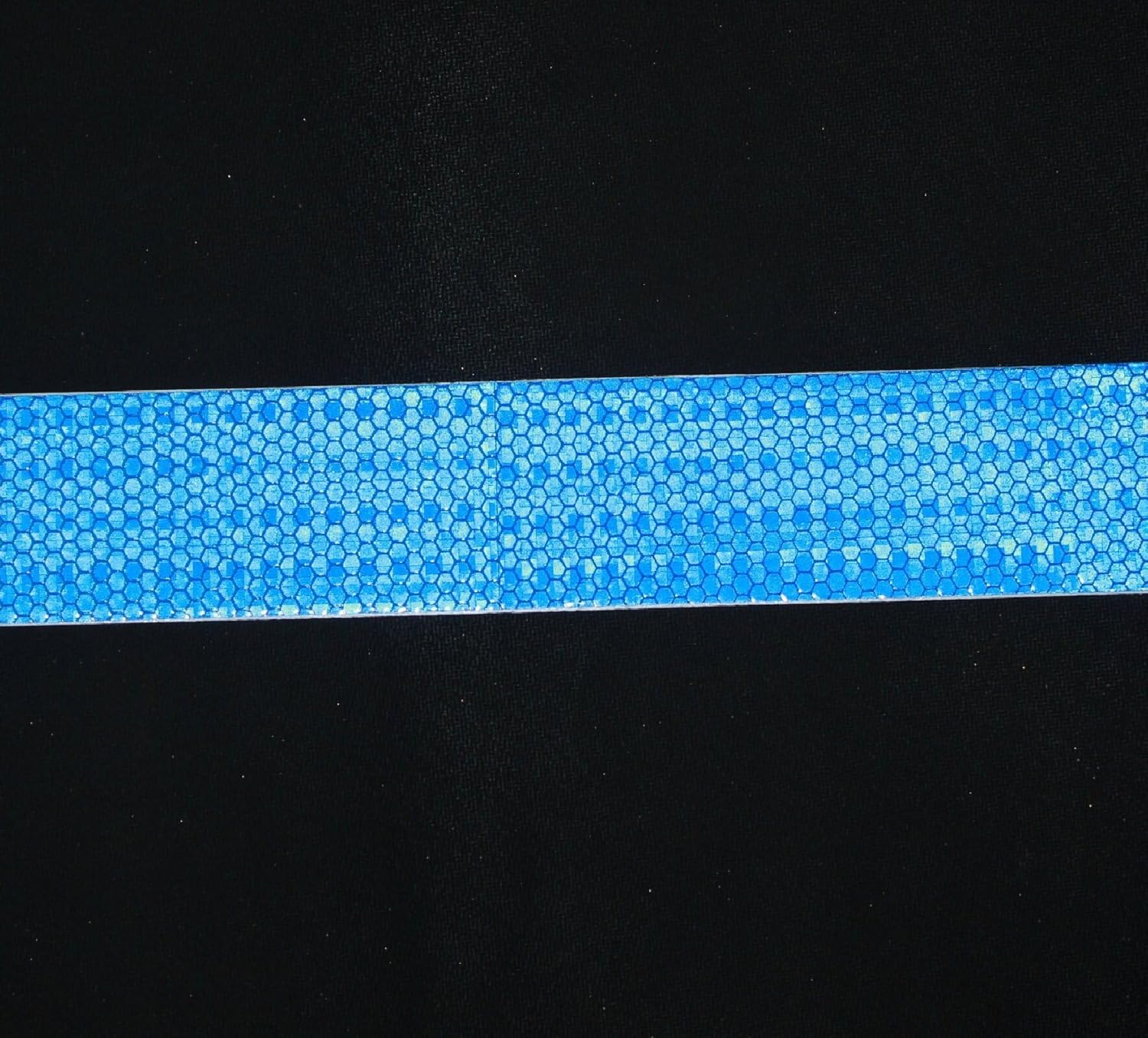 Blue Reflective Tape 2 inch Wide, Outdoor Waterproof High Visibility Warning Industrial Marking Tape, Safety Stickers (68 feet,10 Rolls)