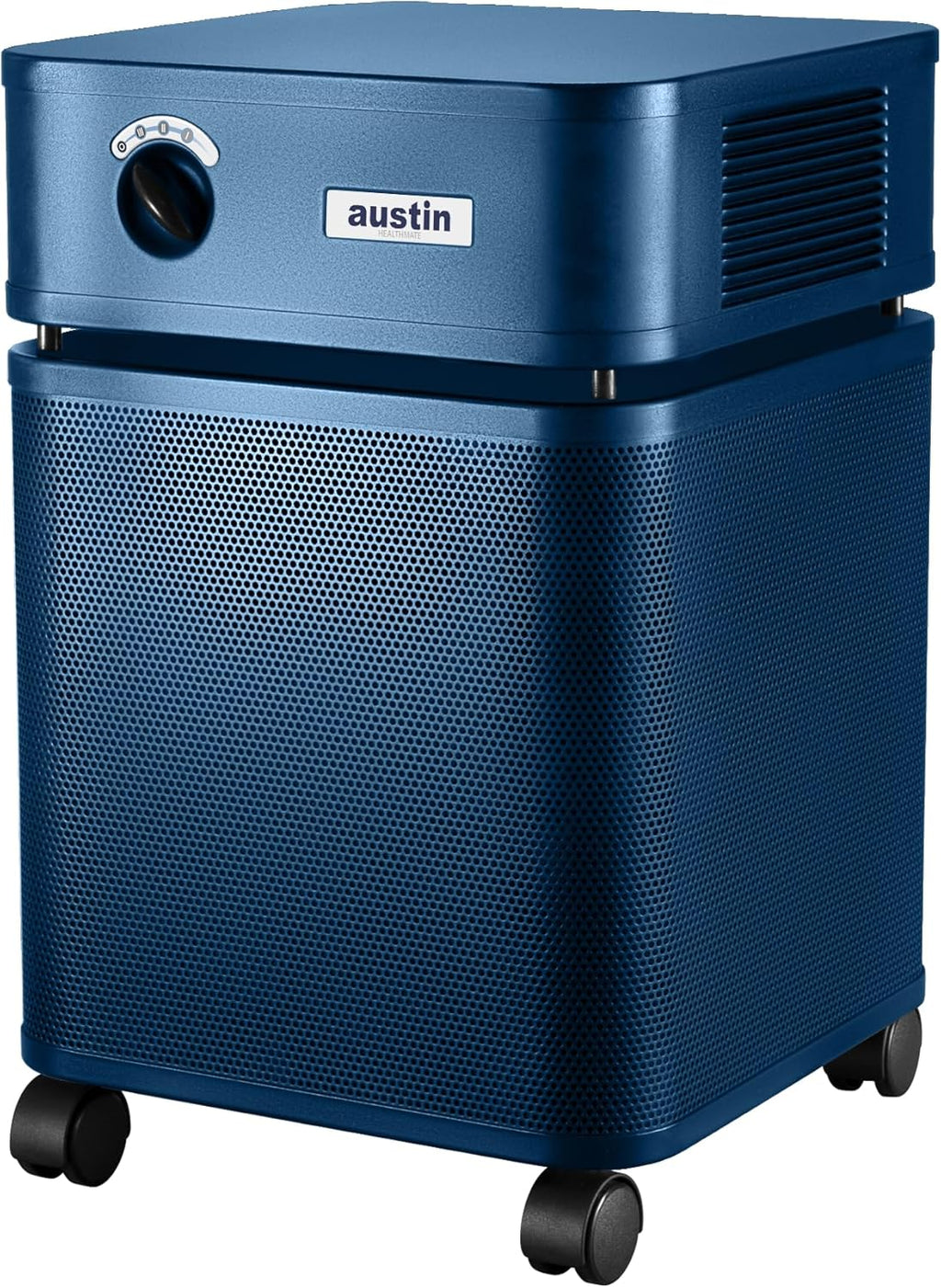 Austin Air HealthMate Standard Air Purifier Midnight Blue - Advanced 4- Stage Filtration Air Purifiers For Home with Activated Carbon & Zeolite - Ideal as Air Purifiers for Bedroom, Model B400