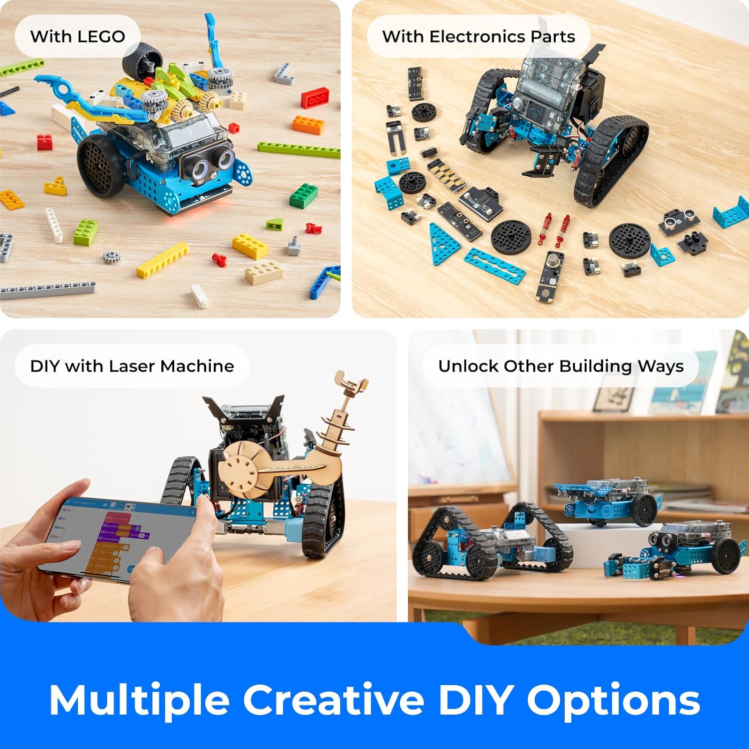 Makeblock Rover Robotics Add-on Pack for mBot2