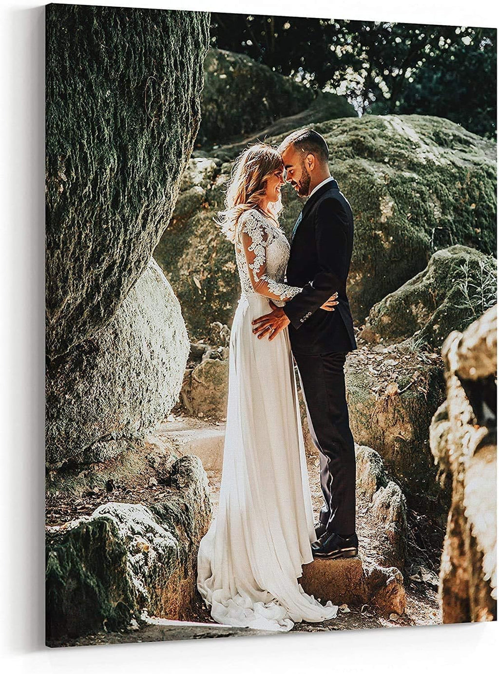P&L ART. Personalized Custom Canvas Prints: Photo On Canvas Transform Your Photos into Stunning Framed Wall Art Digitally Printed Photo To Canvas Ideal for Home Decor Gifts Keepsakes Framed 16X20
