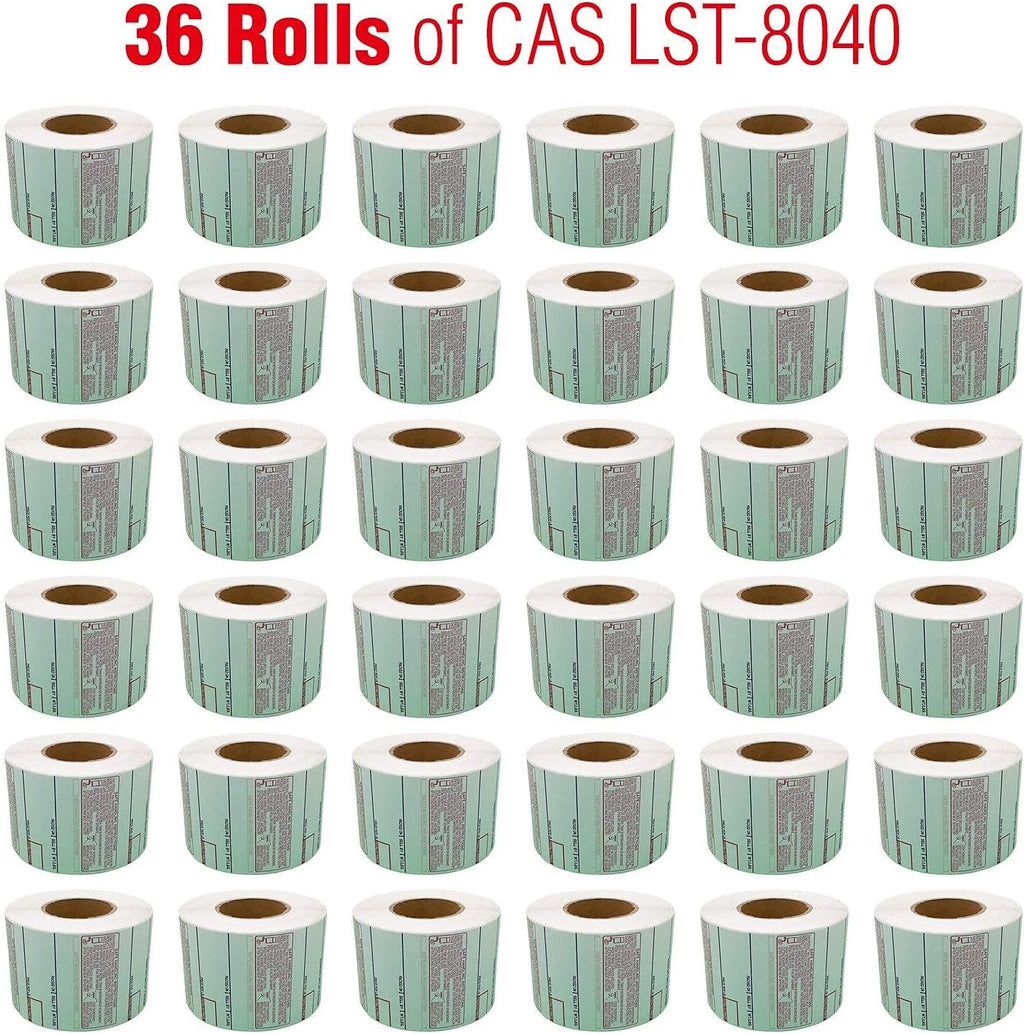 VisionTechShop LST-8040 Printing Scale Label, 58 x 60 mm, UPC/Safe Handling 36 Rolls Per Case, Lower Price Than 12 Rolls