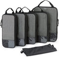 BAGSMART 6 Set /4 Set/2 Set Compression Packing Cubes for Travel, Lightweight Luggage Organizer Bags, Durable Space Saver Bags Travel Essentials