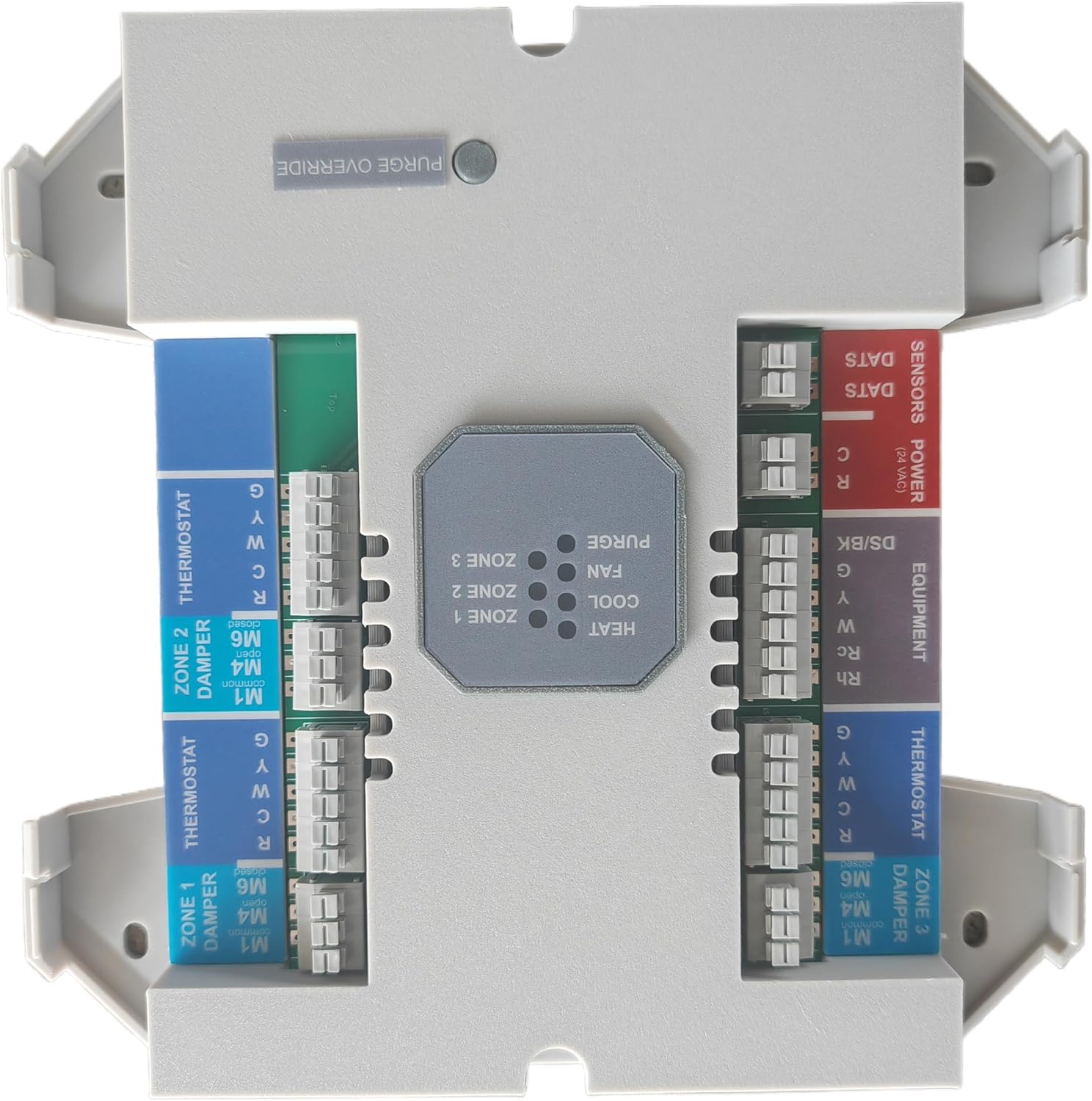 HZ311 True Zone Panel, Zone Control Panel Conventional Applications 1 Heat and 1 Cool, for Up to 3 Zones (1H, 1C) 24 Volts