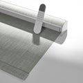 Boolegon Motorized Roller Blinds - 100% Blackout Smart Electric Shades with Remote, Compatible with Alexa/Google Home/HomeKit via Hub, Easy Install for Home Office, Light Grey, Custom Size.