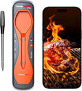 ThermoPro 600FT Wireless Meat Thermometer with Upgraded Ultra-Thin Probe, Bluetooth Meat Thermometer Wireless for Outside Grill, Smoker Thermometer for BBQ Oven Rotisserie Sous Vide (TP970)