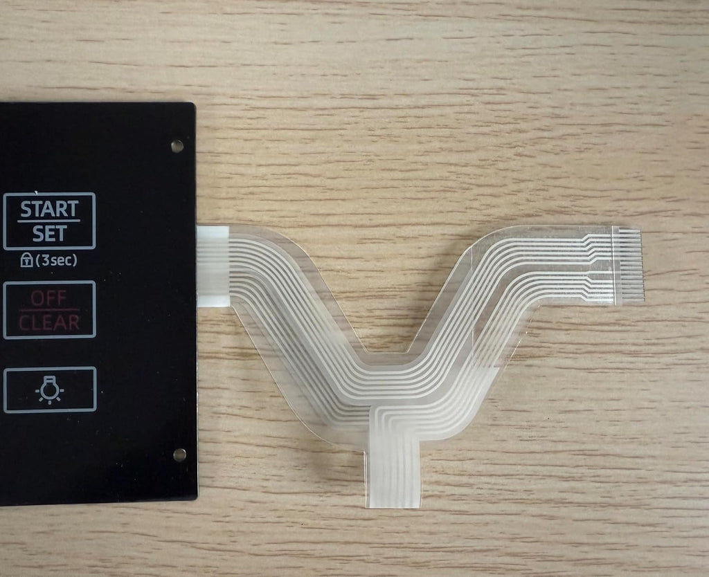 DG34-00041A Oven Touch Panel Assy Switch Membrane for part 4958152,AP6237523,PS12086108,EAP12086108 models listed NE59M4310SS NE59T4311SS NE59T4311SG
