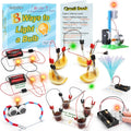 Science Circuit Kit Electricity for Kids Age 8-12, STEM Electrical Circuits Light Bulb Experiment, Electric Energy Technology Project Kits, STEAM Toys Science Gifts for 8 9 10 Year Old Boys Girls