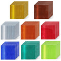 Non Fading Reflective Stickers 4 inch X 4 inch, Outdoor Waterproof High Visibility Warning Safety Adhesive Reflector Tape (80 Pcs)