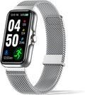 Fitness Tracker with 24/7 Continuous Heart Rate, Blood Oxygen Monitor, Smart Watch with Sleep Monitor, IP68 Waterproof Activity Tracker Step Counter for Women Men