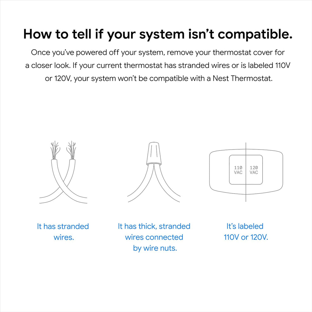 Google Nest Thermostat - Smart Thermostat for Home - Programmable Wifi Thermostat - Sand