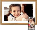 Digital Picture Frame Frameo, 10.1 Inch Digital Photo Frame WiFi, Electric Slideshow Frame 1280 * 800IPS Touch Screen, Auto-Rotate, Share Videos Pictures, 32GB Memory, Gifts for Mom