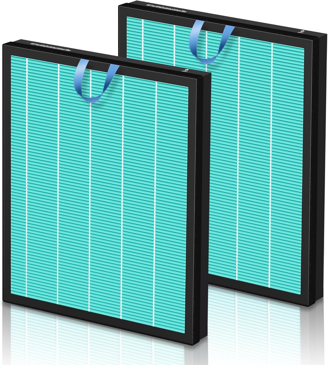 Vital 200S Smoke Remover Replacement Filter for LEVOIT Vital 200S and Vital 200S-P Air Purifier, True HEPA and Activated Carbon Filter, Vital 200S-RF-SR, 2 Pack, Blue