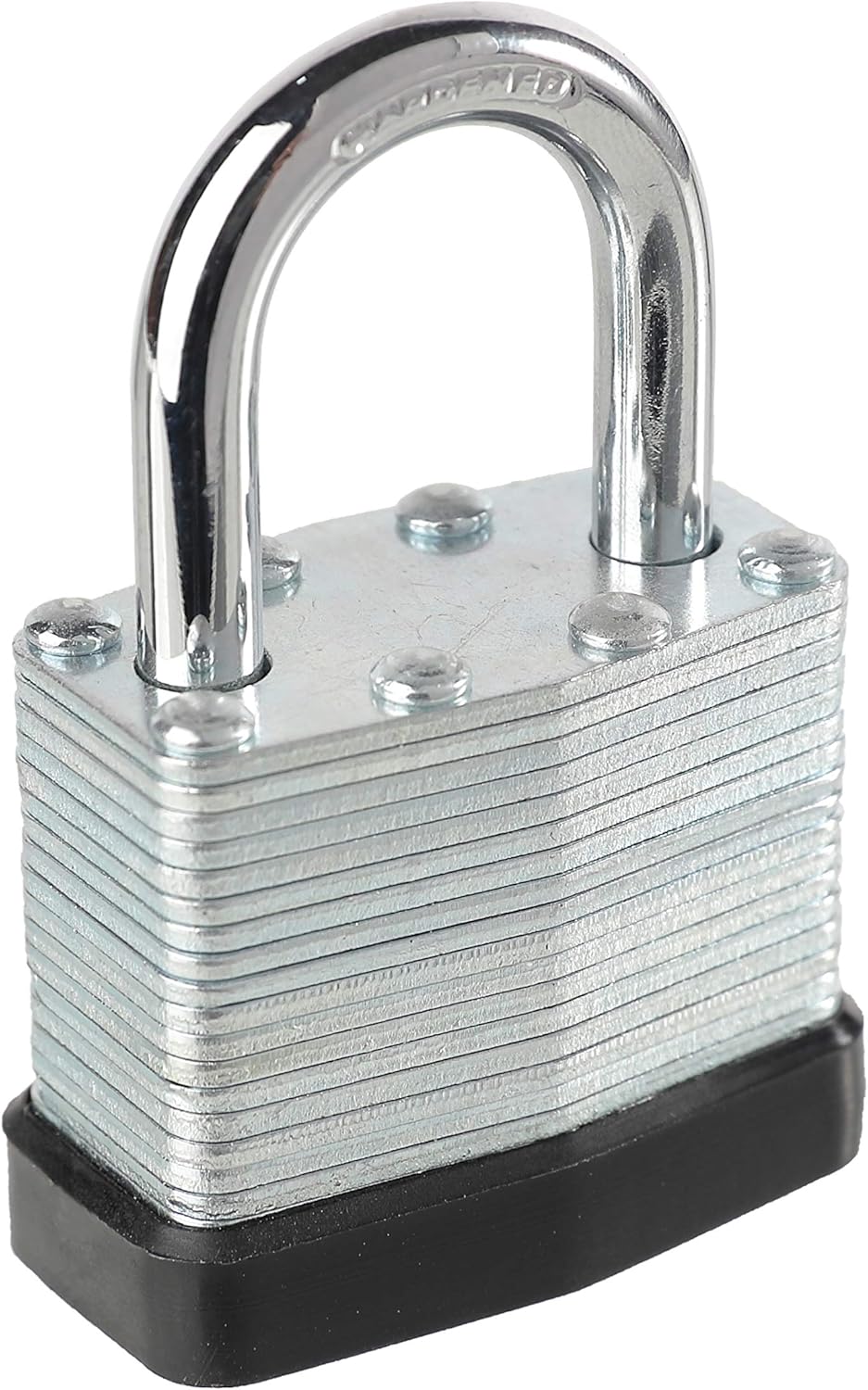 Lock, Laminated Steel Keyed Padlock, Keyed Alike Locks, Normal Shackle Padlock-Pack of 8