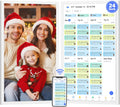 Smart Calendar Digital Frame Chore-Chart-for-Planner - 24 Inch Electronic Calendar for Family Schedules, Touchcreen Interactive Display, Auto-Sync Google/iCloud/Outlook Calendars, Selectable Reminders