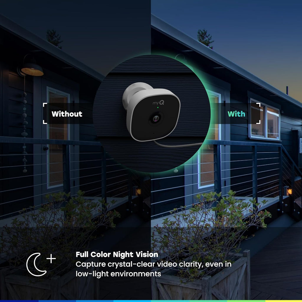 Chamberlain myQ Smart Outdoor Wired Camera