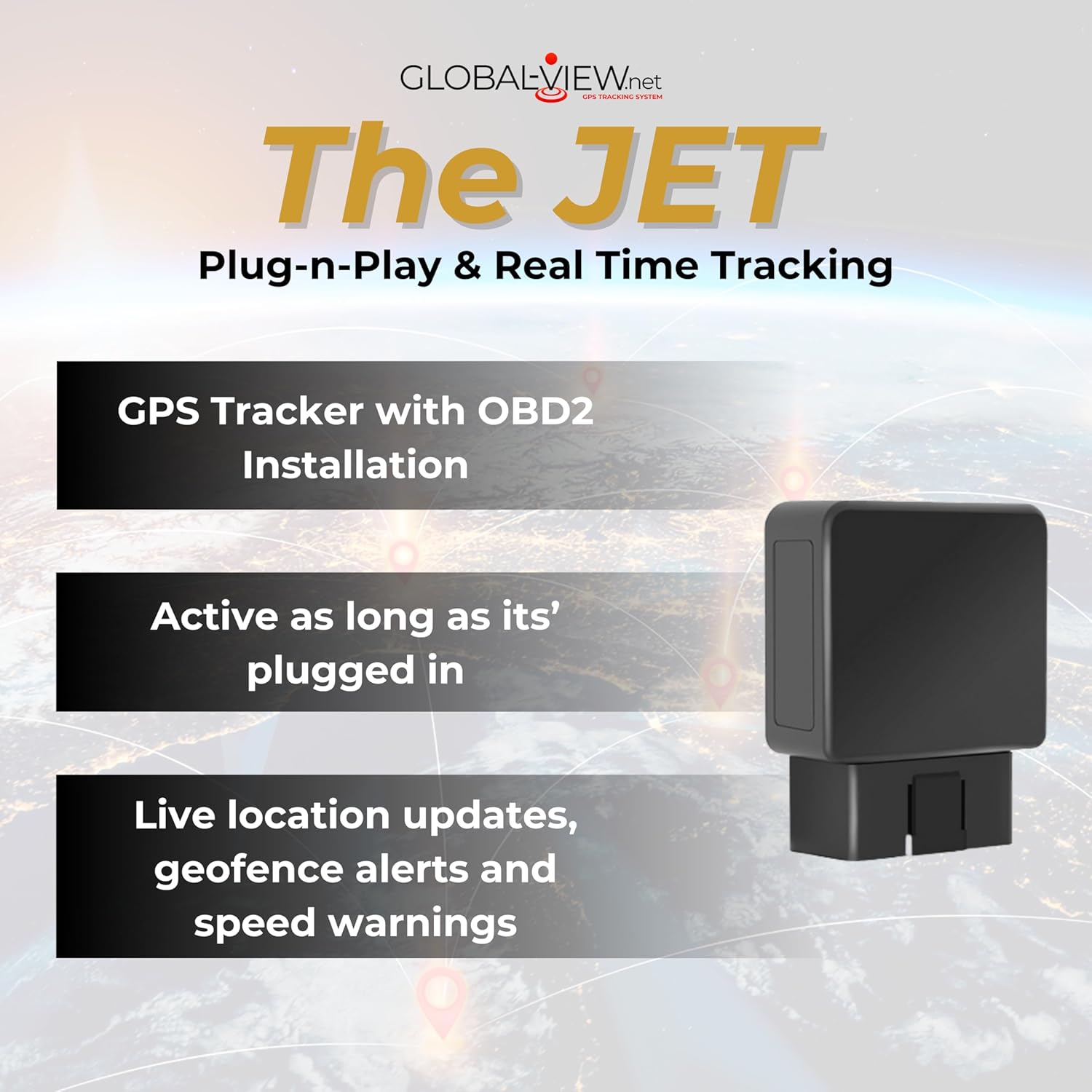 OBD GPS Tracker - Car GPS Tracker - Global-View