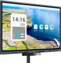 55'' 4K Smart Board, Android 14 OS 8+128 GB Interactive Whiteboard, Electronic Digital Whiteboard with Open App Ecosystem, Built in 20MP Camera for Home, Office and Classroom