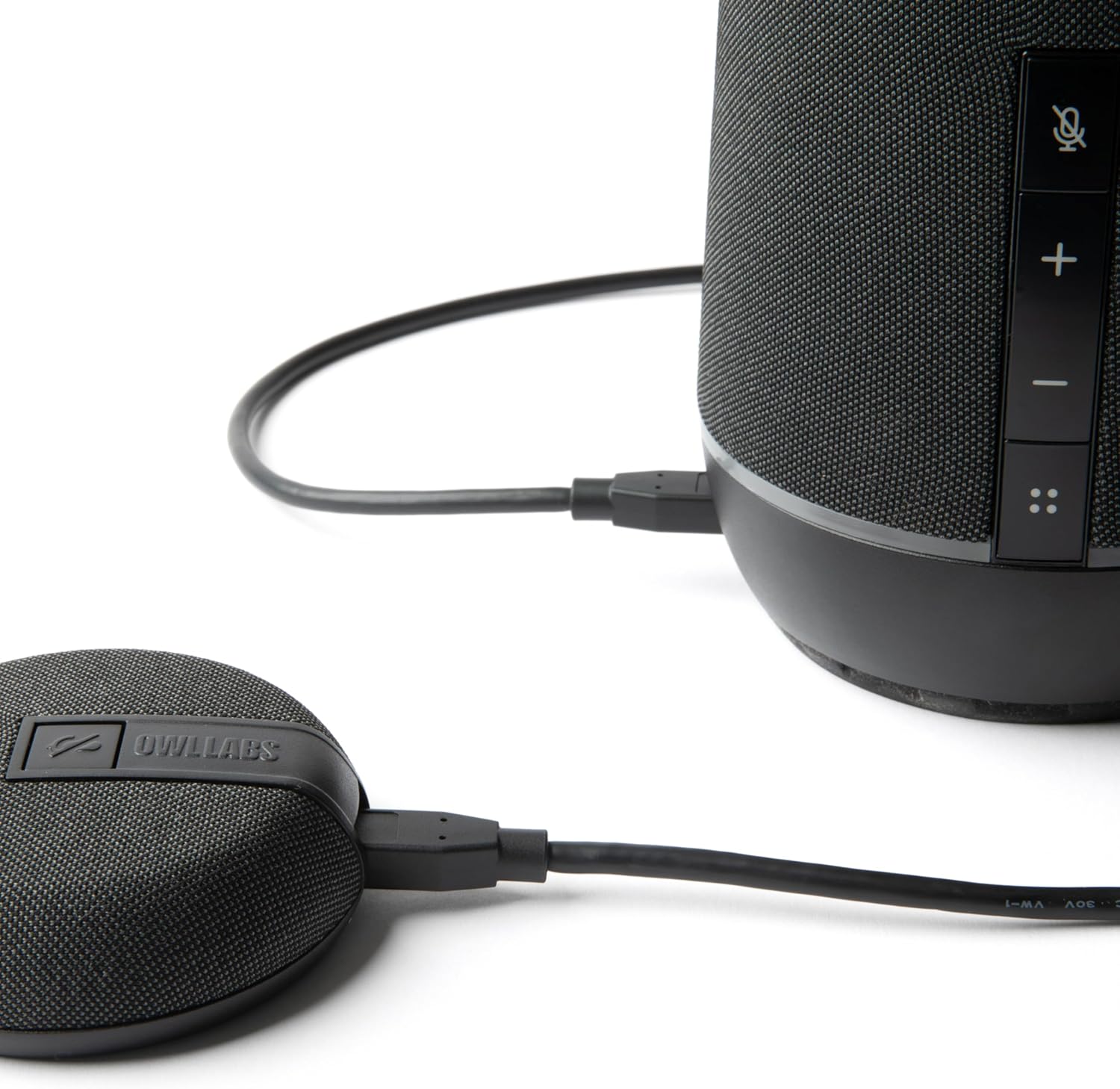 Owl Labs Expansion Mic for Meeting Owl 3 - Extend Audio Reach in Larger Spaces by 8 feet (2.5 Meters) in The Direction of The mic., Charcoal