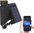 Solar Powered WiFi Water Timer - Smart Sprinkler Controller with Mobile APP Programming for Lawn, Yard, Garden Drip Irrigation