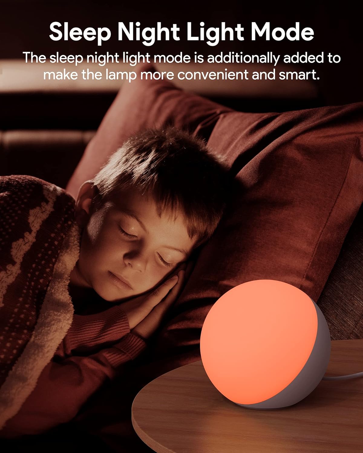 Hifree Smart Table Lamp, Dimmable Desk Lamp with App/Voice Control, LED RGB Color Changing Touch Lamp, Night Lamp for Bedroom Compatible with Alexa