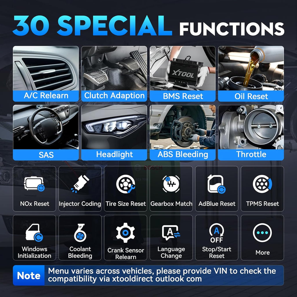 XTOOL D6S OBD2 Scanner Diagnostic Tool, 2026 Car Scanner with 30 Resets, All System Scan Tool with FCA & CAN FD, ABS Bleed, Gearbox Match, Crank Sensor Relearn, Lifetime Update, Upgraded of D5S