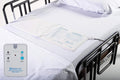 Patient Aid Advanced Bed and Floor Alarm for Elderly Monitoring - 10" x 30" Underpad with Motion Sensor Bed Alarm, 3 Ring Chime & 3 Mounting Options, with AC Adapter & 9V Battery