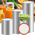 Aliggbent 220 Pcs Regular Mouth Canning Lids 70MM Airtight Split-Type Lids for Mason Jars Regular Mouth, Leakproof Bulk Canning Jar Lids for Food, Jam, Fruits & DIY Decor