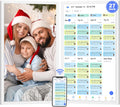 27”Smart Digital Calendar Family Meal Wall Planner - Touchscreen Interactive Calendar, Dual Mode Smart Calendar and Photo Frame, To-do Organizer, Reward System, Sync Online Calendars, Wall Mounted