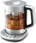 Vianté Electric Kettle With Infuser For Loose Leaf. Hot Tea Maker With Temperature Control And Automatic Shut Off. Tea Kettle With Brewing Programs. 1.5 Liters Capacity