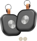 Air Tracker Tags, Key Finder Works with Find My App (iOS Only), Bluetooth Tracker for Keys, Luggage, Suitcases, Key Finder Locator with Sound, Worldwide Tracking Tags, Replaceable Battery-2 Pack