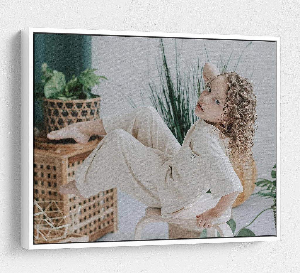 P&L ART. Personalized Custom Canvas Prints: Photo On Canvas Transform Your Photos into Stunning Framed Wall Art Digitally Printed Photo To Canvas Ideal for Home Decor Gifts Keepsakes White 24x36