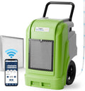 ALORAIR Commercial Dehumidifier with Pump Drain Hose, 190 Pints Smart WiFi Industrial Dehumidifier Large Capacity for Basements, Garages, Mall & Job Sites, 5 Years Limited Warranty