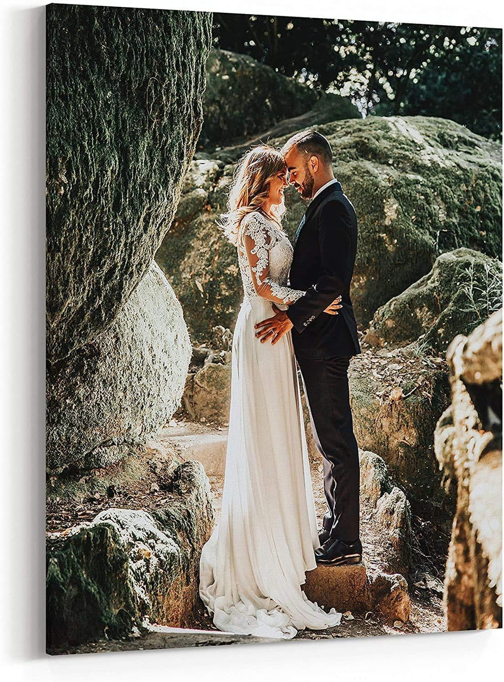P&L ART. Personalized Custom Canvas Prints: Photo On Canvas Transform Your Photos into Stunning Framed Wall Art Digitally Printed Photo To Canvas Ideal for Home Decor Gifts Keepsakes Framed 24X36