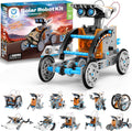 Sillbird 12-in-1 Solar Robot Building Kit STEM Gift for Boys Aged 8-13, DIY Science Educational Robotic Toys for Kids Teens Birthday, Powered by The Sun with 190 Pieces